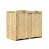 Homebase Garden Storage | Mercia Double Bin Store