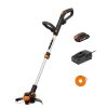 Homebase Grass Trimmers | Worx Wg163E.2 Cordless Grass Trimmer