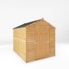 Homebase Garden Sheds | Mercia 8X6Ft Overlap Apex Wooden Shed With Installation