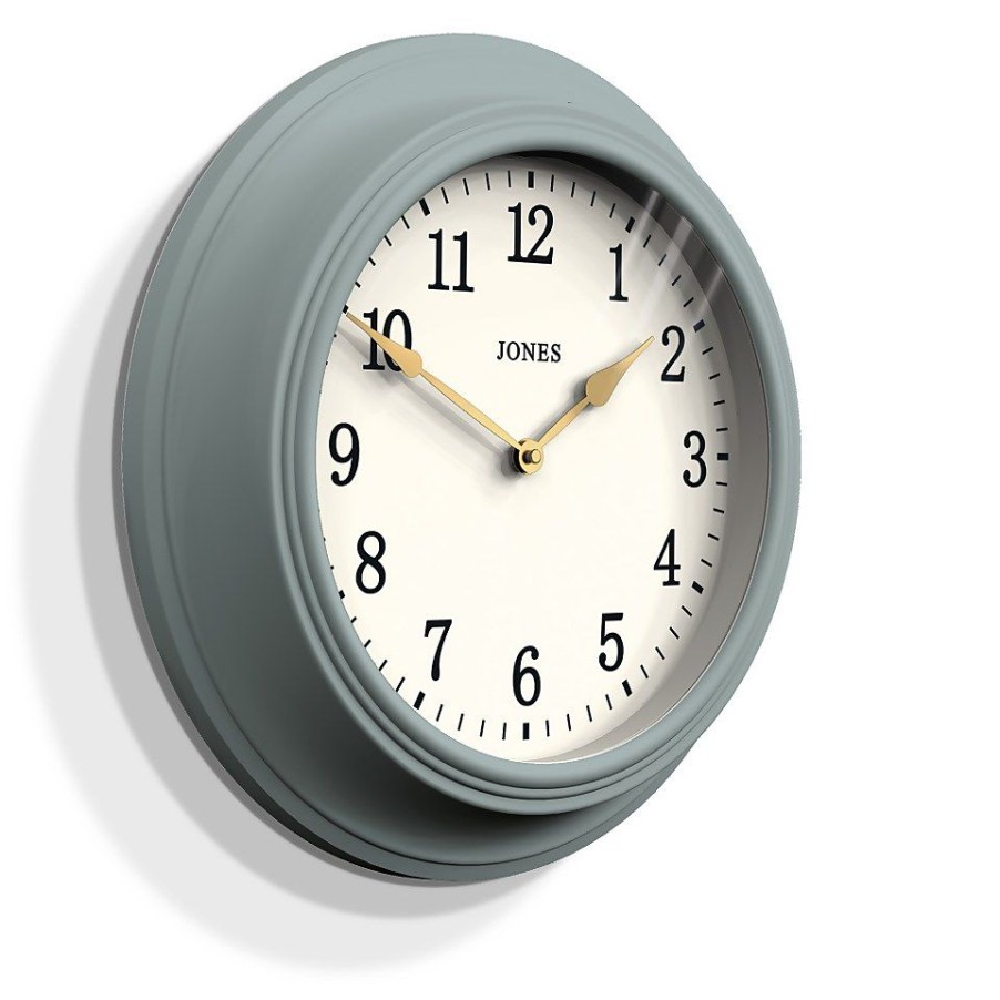 Homebase Clocks | Jones Cocktail Wall Clock - Duck Egg