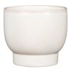 Homebase Plant Pots | Scheurich Opale Smooth White Indoor Pot - 13Cm