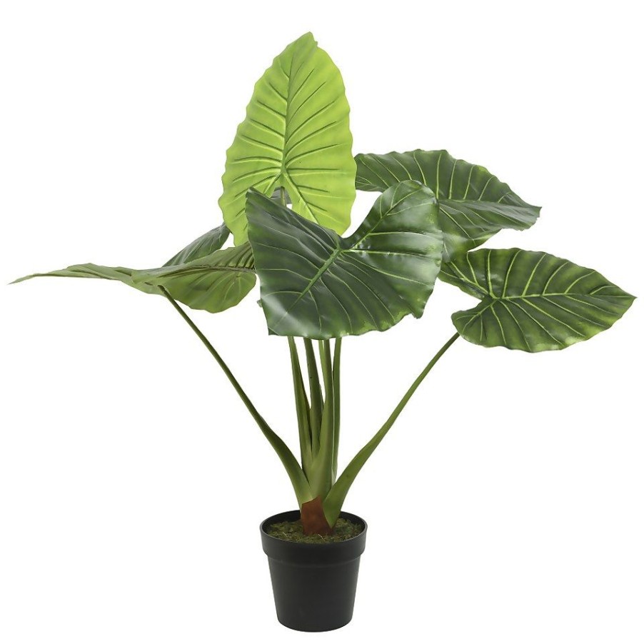 Homebase Artificial Plants | Everlands Artificial Taro Tree - 90Cm