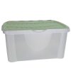 Homebase Storage Containers | 40L Flip Lid Storage Box - Sage