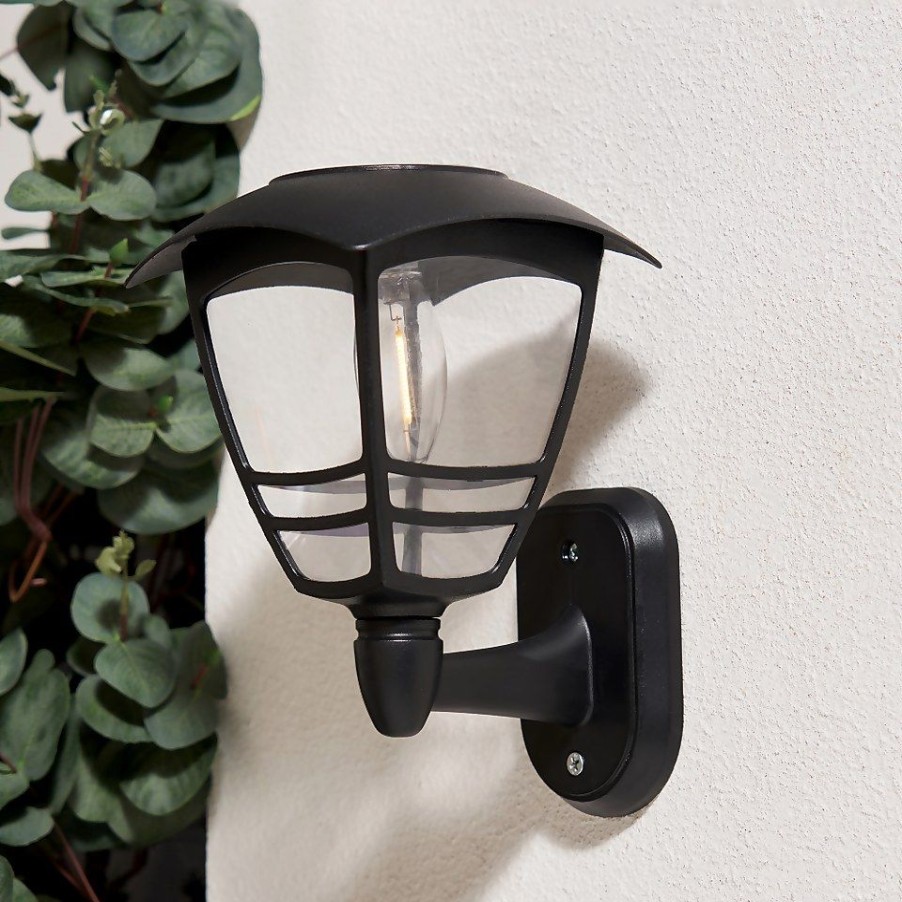 Homebase Solar Garden Lights | Grasmere Solar Wall Lantern