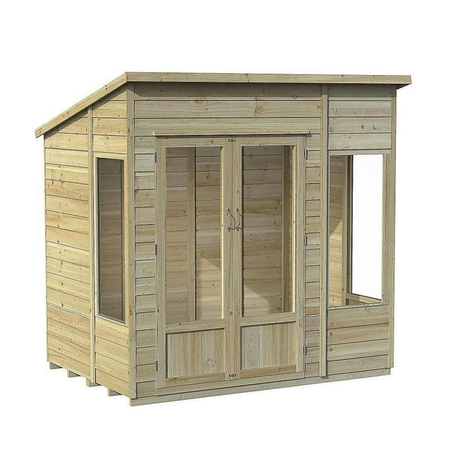 Homebase Garden Buildings | Oakley Overlappent Summerhouse 7X5 (Installed)