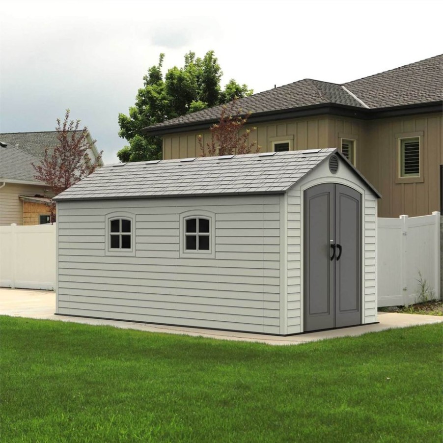 Homebase Garden Sheds | Lifetime 8 X 15Ft Outdoor Storage Shed