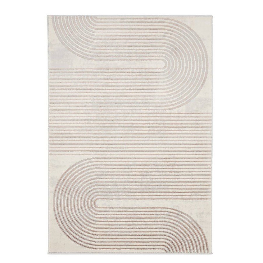 Homebase Rugs | Milan Rug - Blush - 80X150Cm