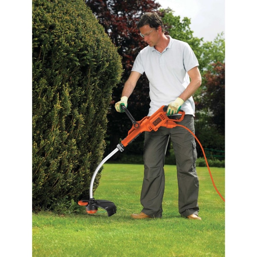 Homebase Grass Trimmers | Black+Decker 900W Electric Strimmer 35Cm