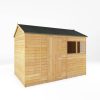 Homebase Garden Sheds | Mercia 10 X 6Ft Overlap Reverse Apex Shed