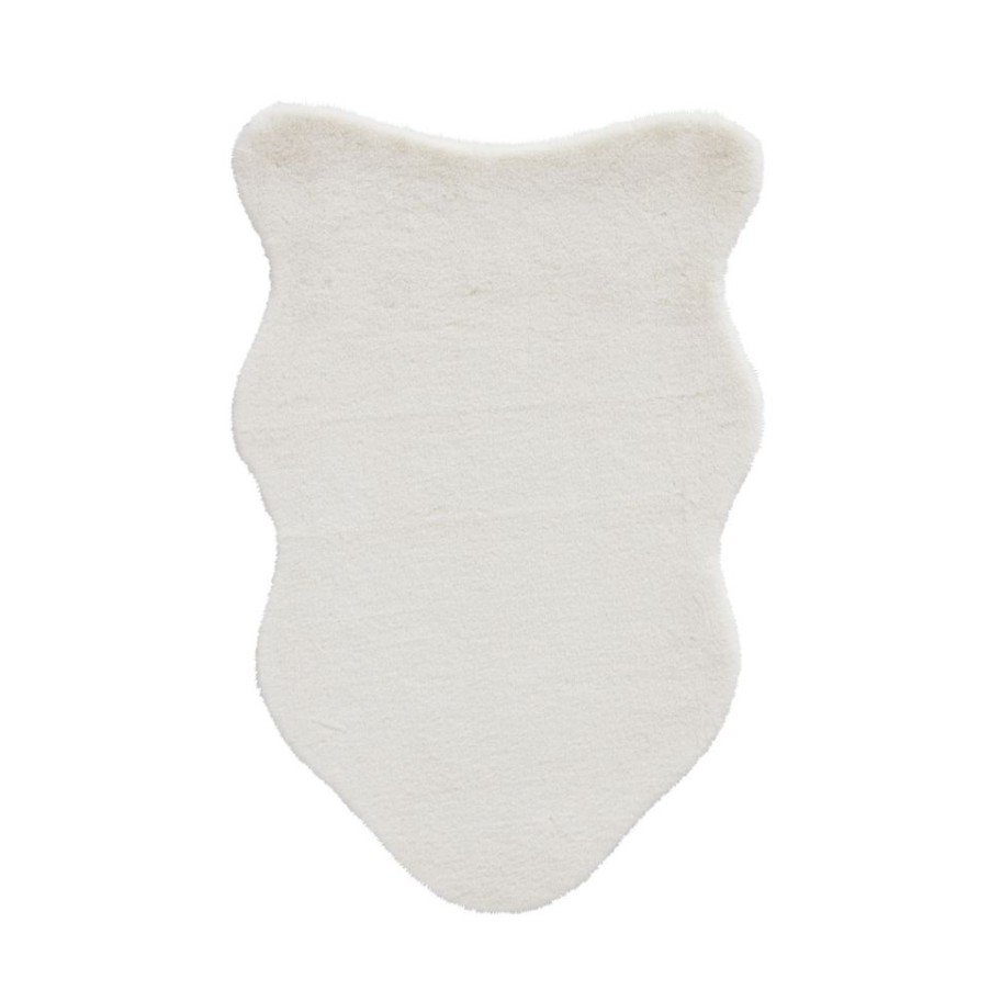 Homebase Rugs | Single Pelt Faux Fur Rug - Ivory