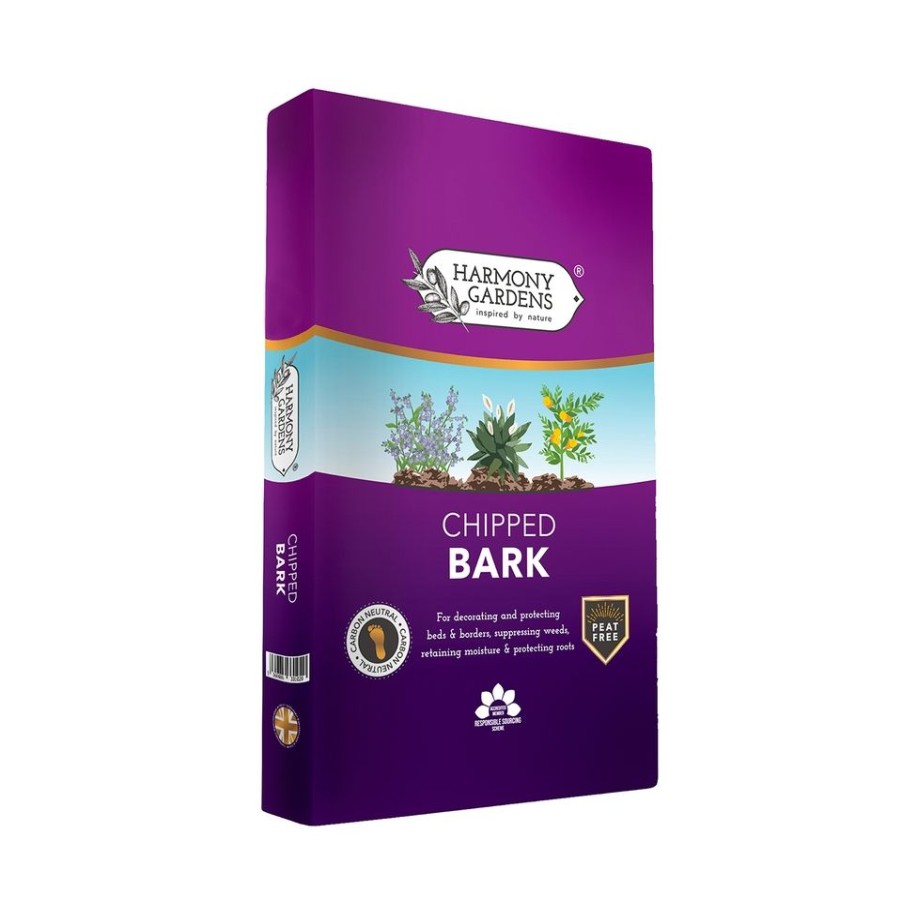 Homebase Bark Chippings | Harmony Gardens Bark Chip - 50L