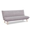 Homebase Sofas And Sofa Beds | Reid Cord Click Clack Sofa Bed - Grey