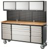 Homebase Garage Storage | Ultimate Storage 72In Garage Workstation Tool Trolley