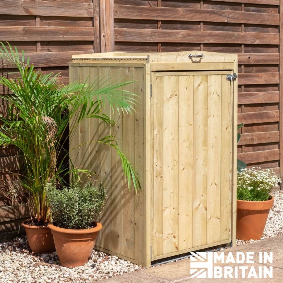 Homebase Garden Storage | Mercia Single Bin Store