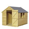 Homebase Garden Sheds | Shire 8X6Ft Pressure Treated Garden Shed