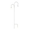 Homebase Trellis | French Country Scroll 48 Inch Shepherd Garden Hook