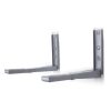 Homebase Shelving Brackets | Ross Microwave Wall Bracket Mount Silver