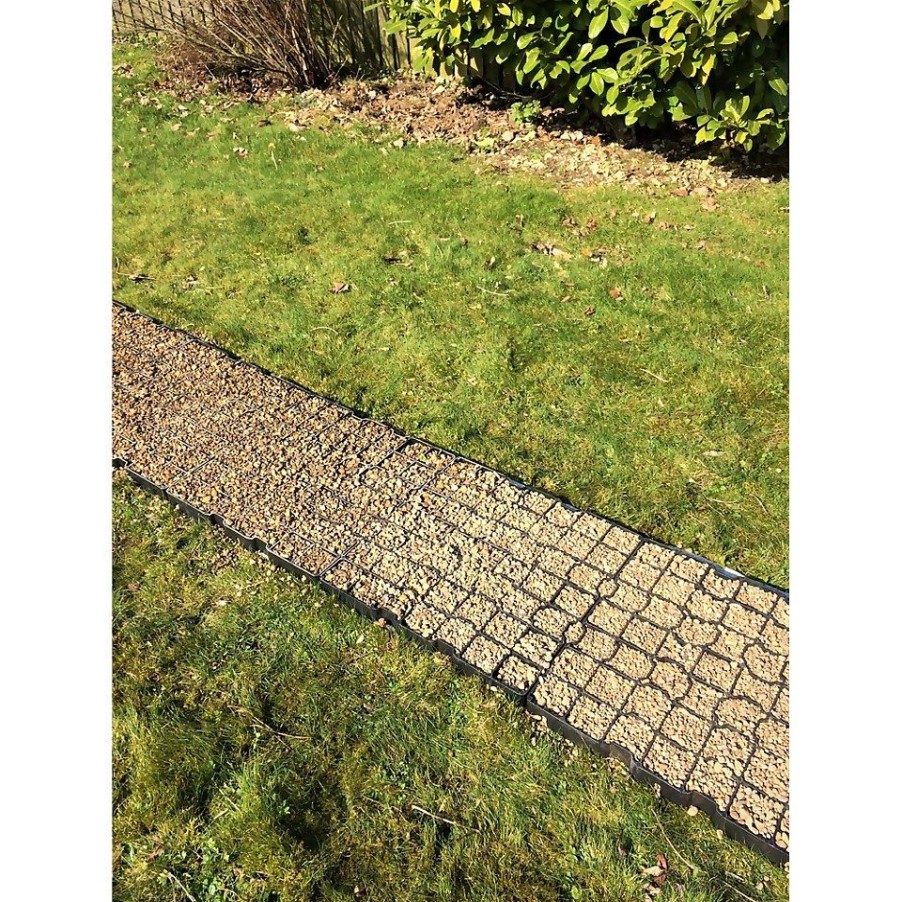 Homebase Paving Stones & Slabs | Ecobase Porous Pavers Paths - 1.5M2 (6 Pack)