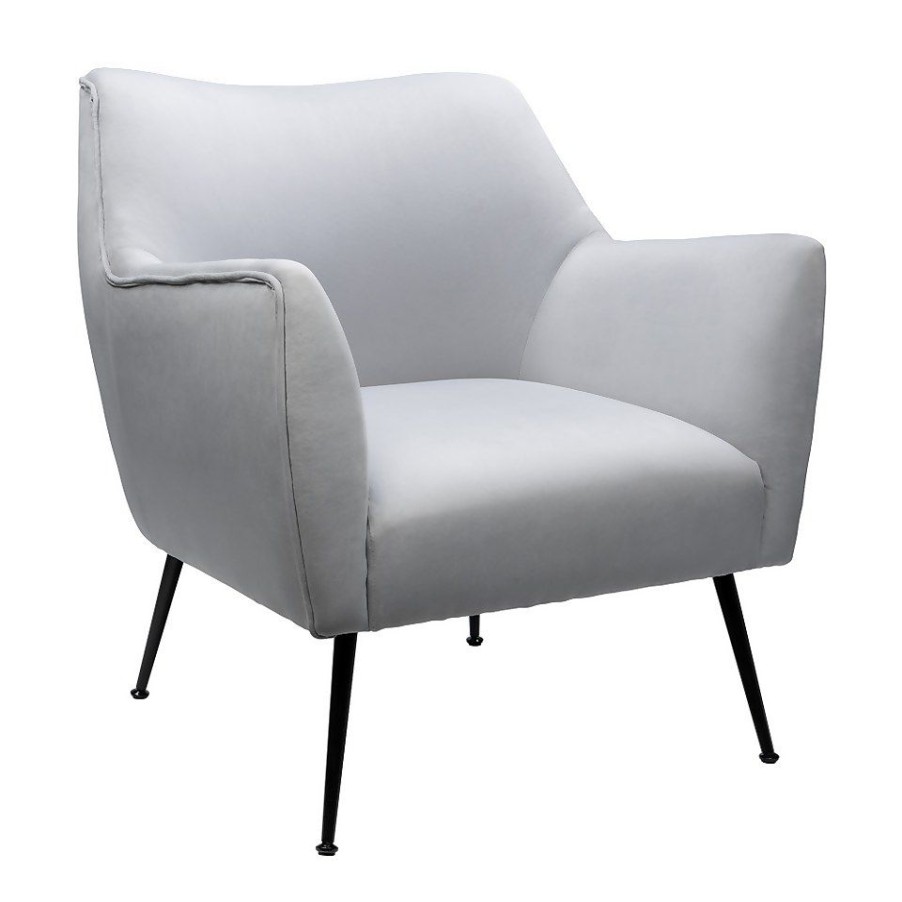 Homebase Chairs | Minnie Curver Armchair - Grey