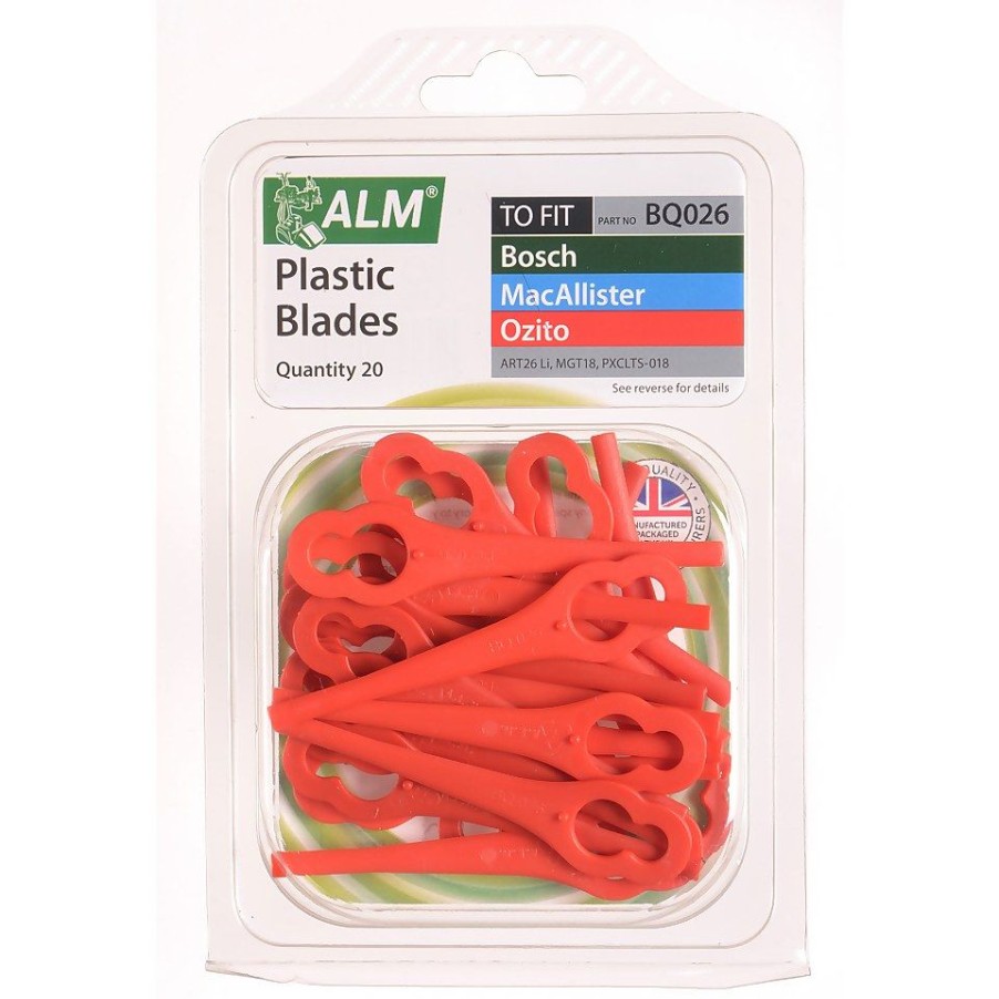 Homebase Garden Accessories & Spare Parts | Alm Plastic Mower Blades For Bosch Art 26 Models