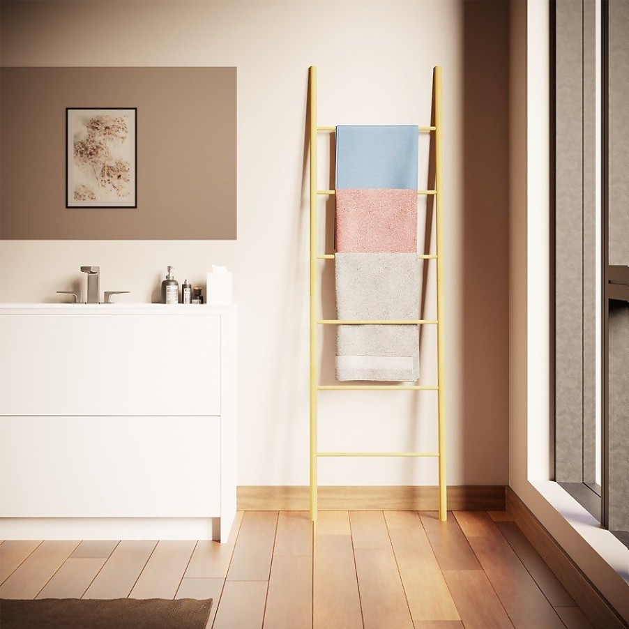 Homebase Office Furniture | Bamboo Storage Ladder