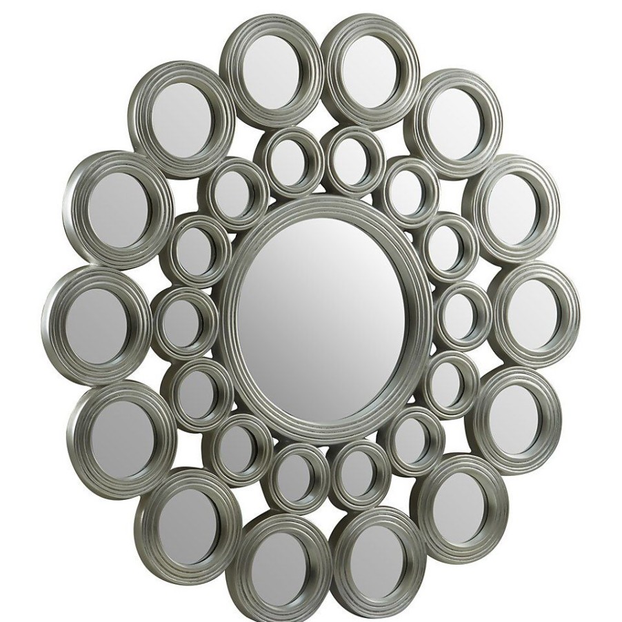 Homebase Mirrors | Maris Silver Wall Mirror - 119Cm