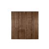 Homebase Garden Fencing | 6Ft X 6Ft (1.828M X 1.826M) Pressure Treated Brown Pressure Treated Closeboard Fence Panel - Pack Of 4 (Home Delivery)