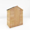 Homebase Garden Sheds | Mercia 5X3Ft Overlap Apex Windowless Wooden Shed