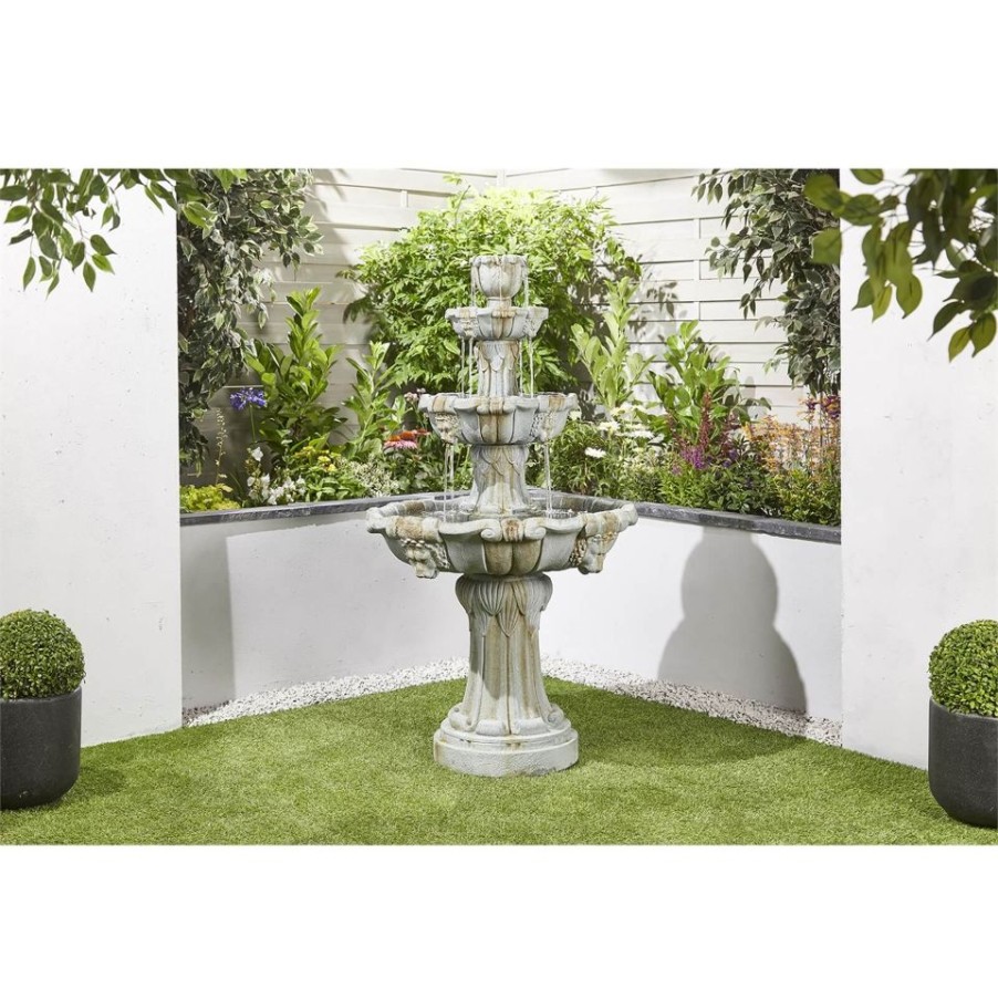 Homebase Water Features | Stylish Fountains Lioness Fountain Water Feature