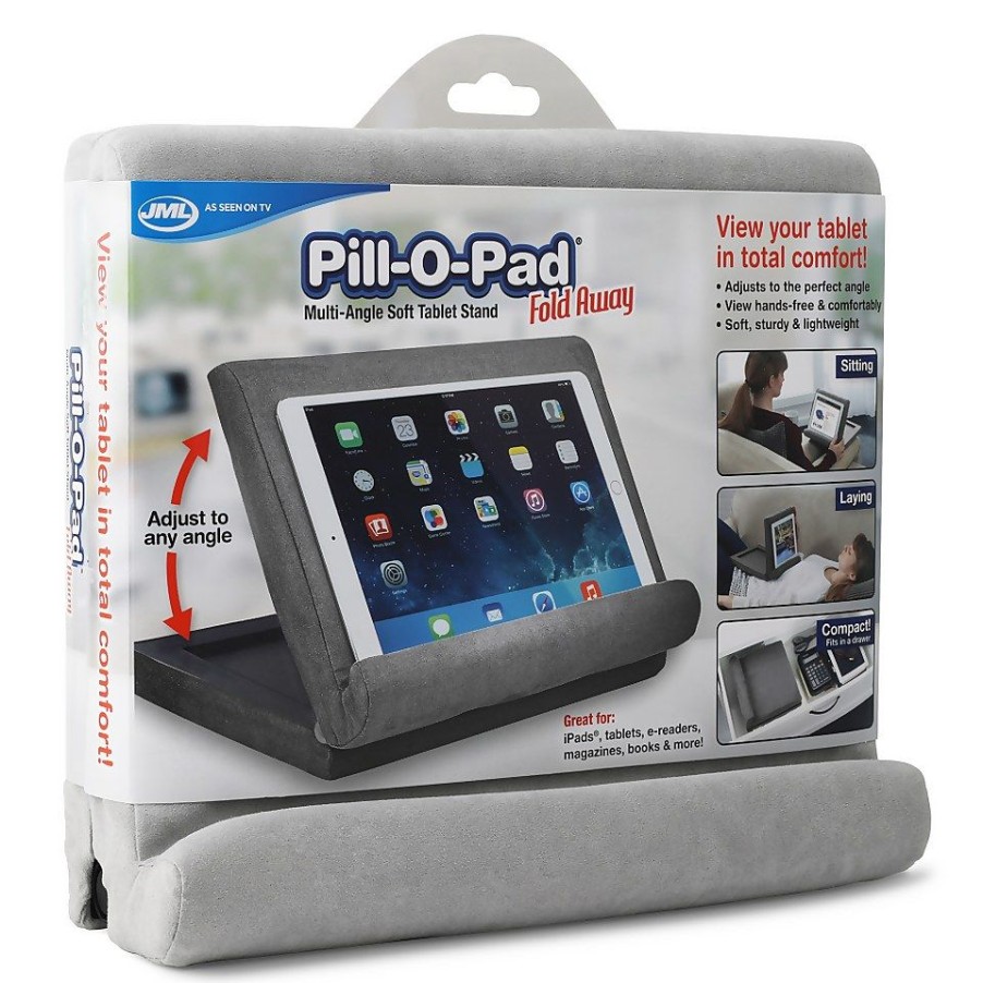 Homebase Office Furniture | Jml Pill-O-Pad Foldaway - Multi - Angle Soft Tablet Stand