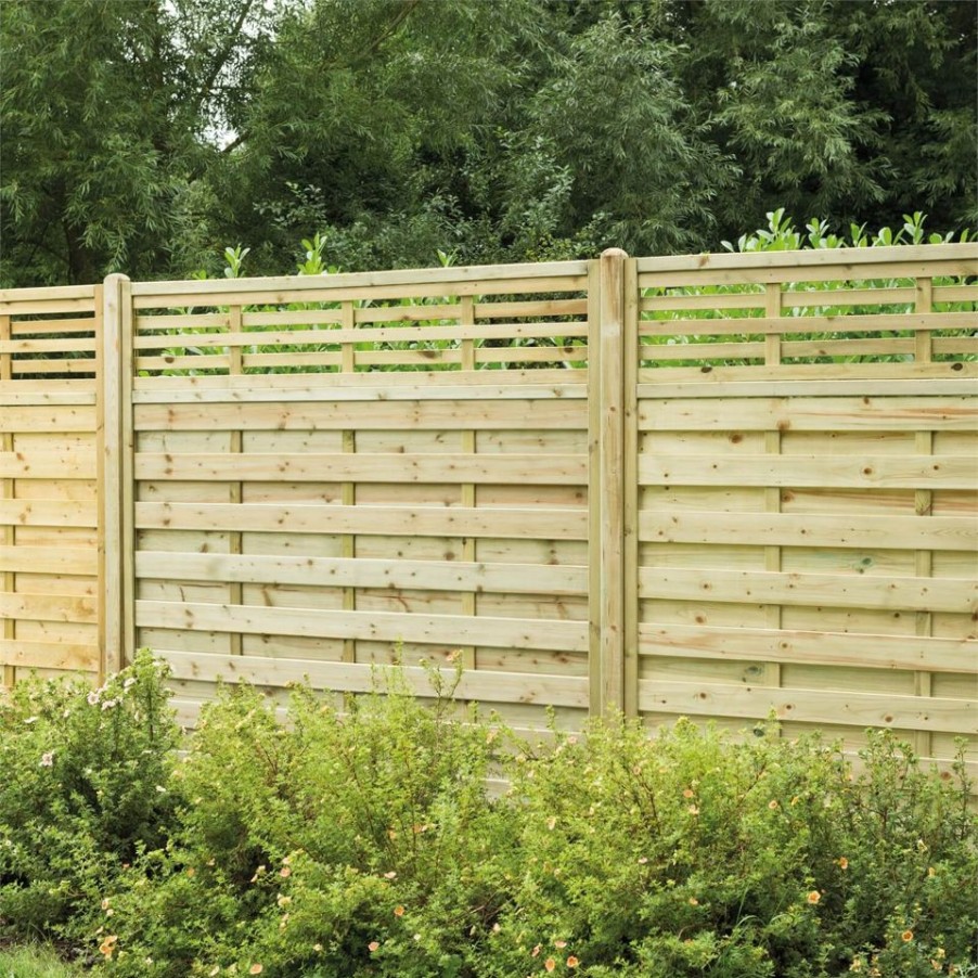 Homebase Garden Fencing | Forest Kyoto Fence Panel - 5Ft - Pack Of 3