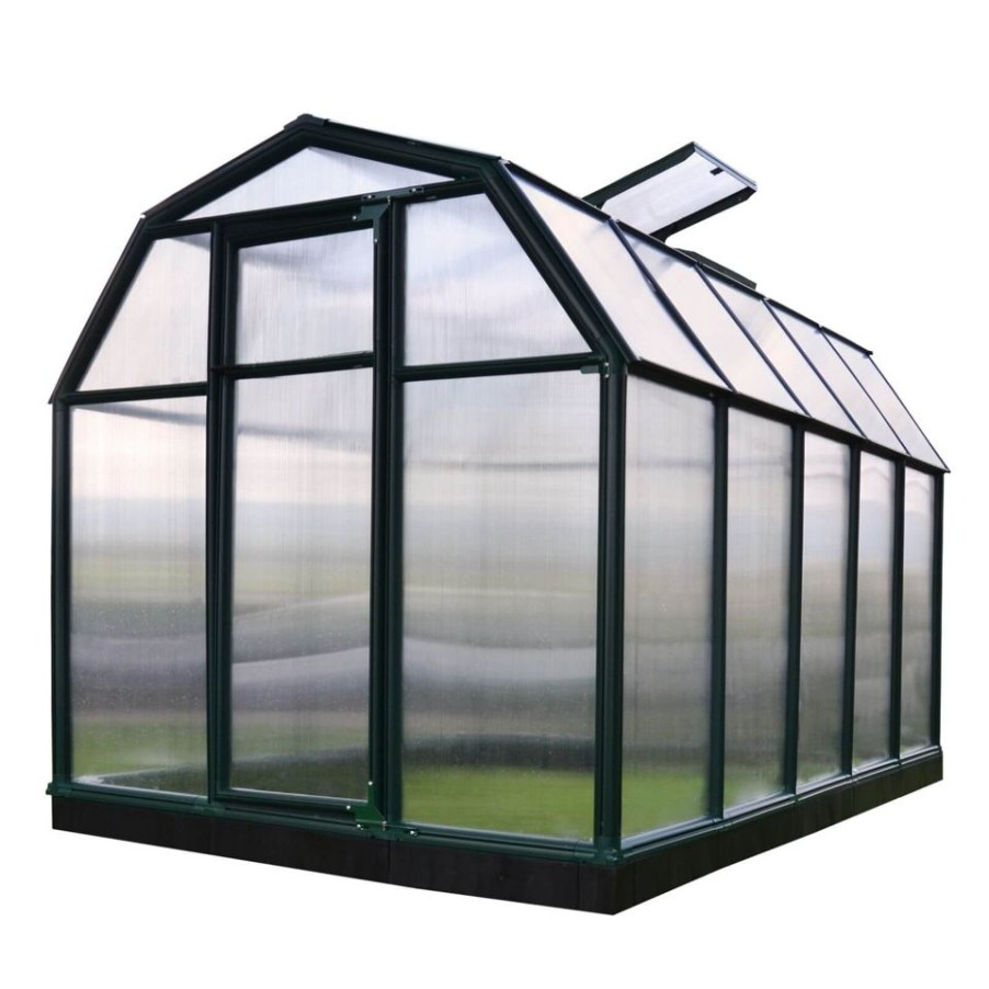 Homebase Greenhouses | Palram 6 X 10Ft Canopia Eco Grow Greenhouse - Green