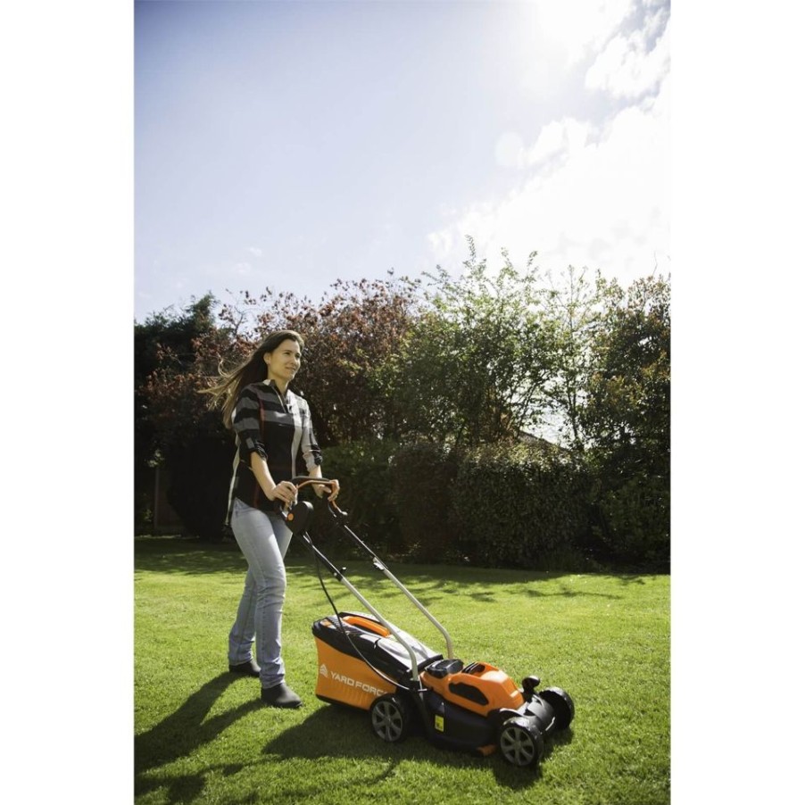 Homebase Lawn Mowers | Yard Force 40V Cordless Lawn Mower - 32Cm