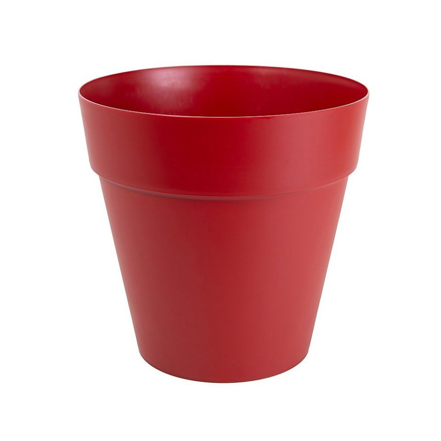 Homebase Plant Pots | Indoor Soho Contemporary Pot - 17Cm - Terracotta