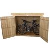 Homebase Garden Storage | Forest (Installation Included) Wooden Pentagonal Large Outdoor Store