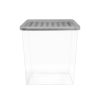 Homebase Storage Containers | 55L Storage Box With Clear Base And Lid