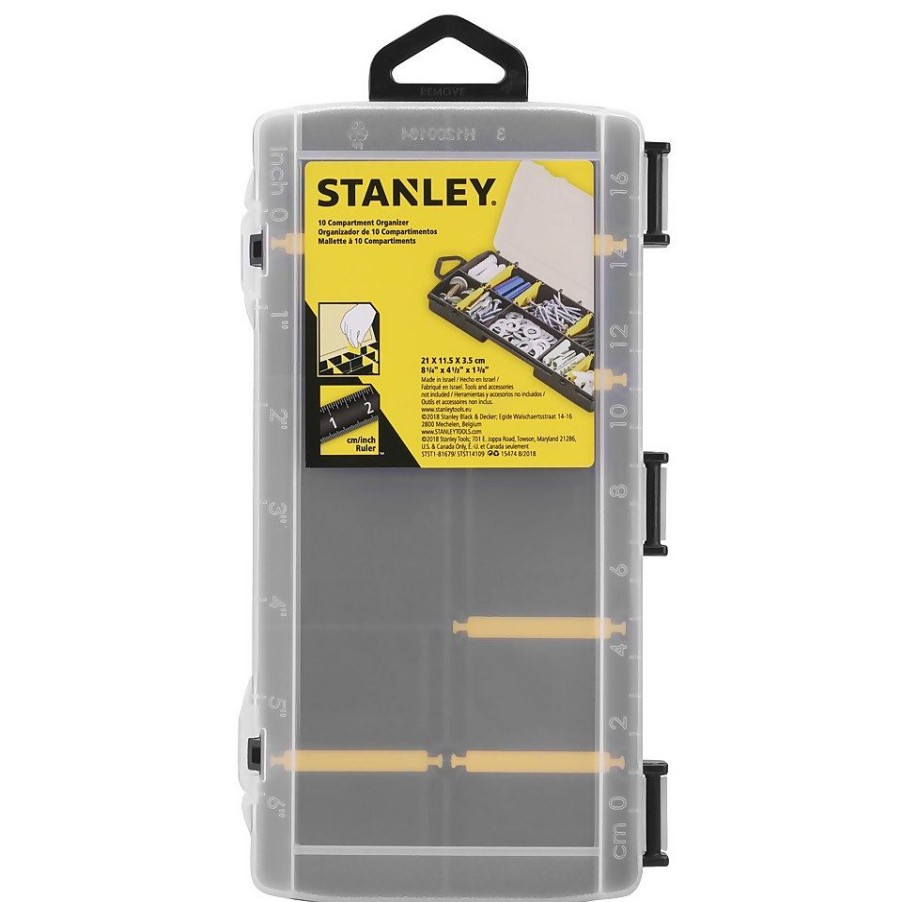 Homebase Tool Storage | Stanley 10 Compartment Organiser