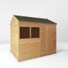 Homebase Garden Sheds | Mercia 8 X 6Ft Overlap Reverse Apex Shed - Installation Included