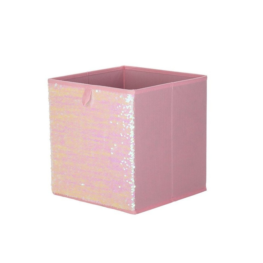 Homebase Cube Storage | Living Elements Compact Cube Sequin Drawing Insert - Pink