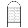 Homebase Garden Fencing | Agriframes Round Garden Screen - W 90Cm X H 1.5M - Black