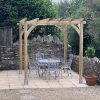 Homebase Gazebos & Marquees | Ultima Pergola - 2.4 X 2.4M (Home Delivery)