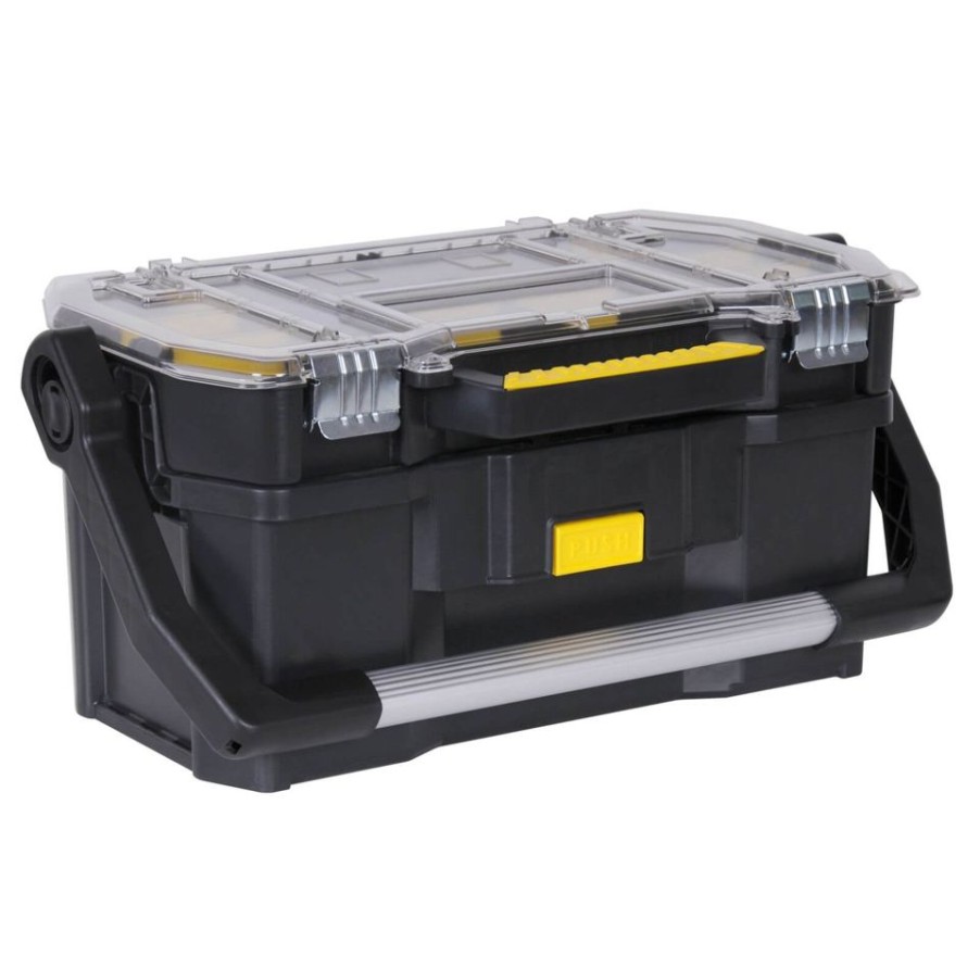 Homebase Tool Storage | Stanley Tool Tote And Organiser Toolbox - 19 Inch