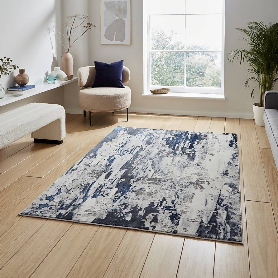 Homebase Rugs | Rome Rug - Navy - 160X230Cm