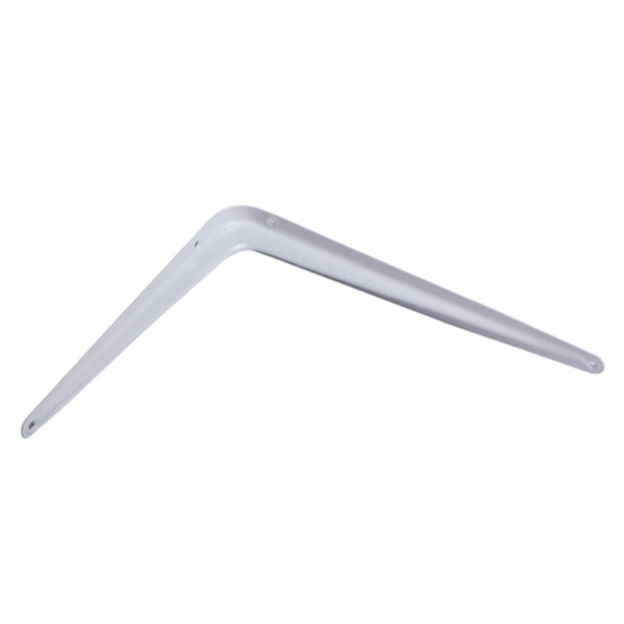 Homebase Shelving Brackets | London Bracket - White - 250X300Mm