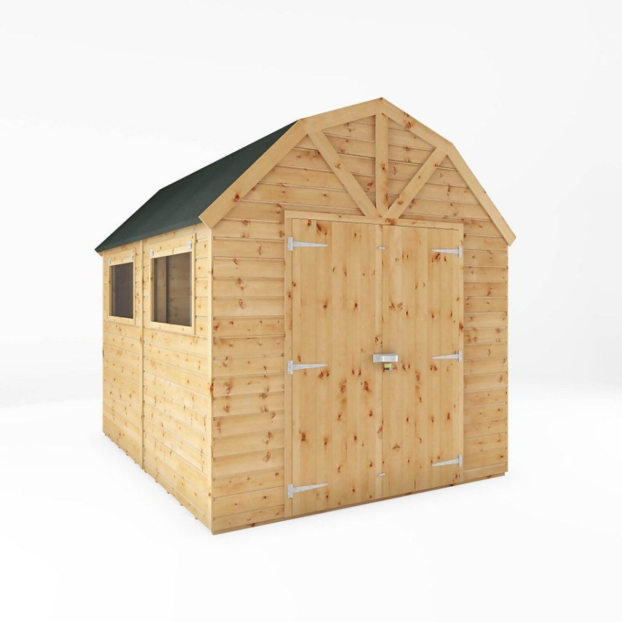 Homebase Garden Sheds | Mercia 10Ft X 8Ft Premium Shiplap Barn Shed - Including Installation