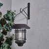 Homebase Solar Garden Lights | Kettlewell Hanging Solar Wall Lantern