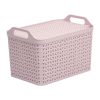 Homebase Storage & Home Deals | Large Urban Storage With Lid - Blush Pink