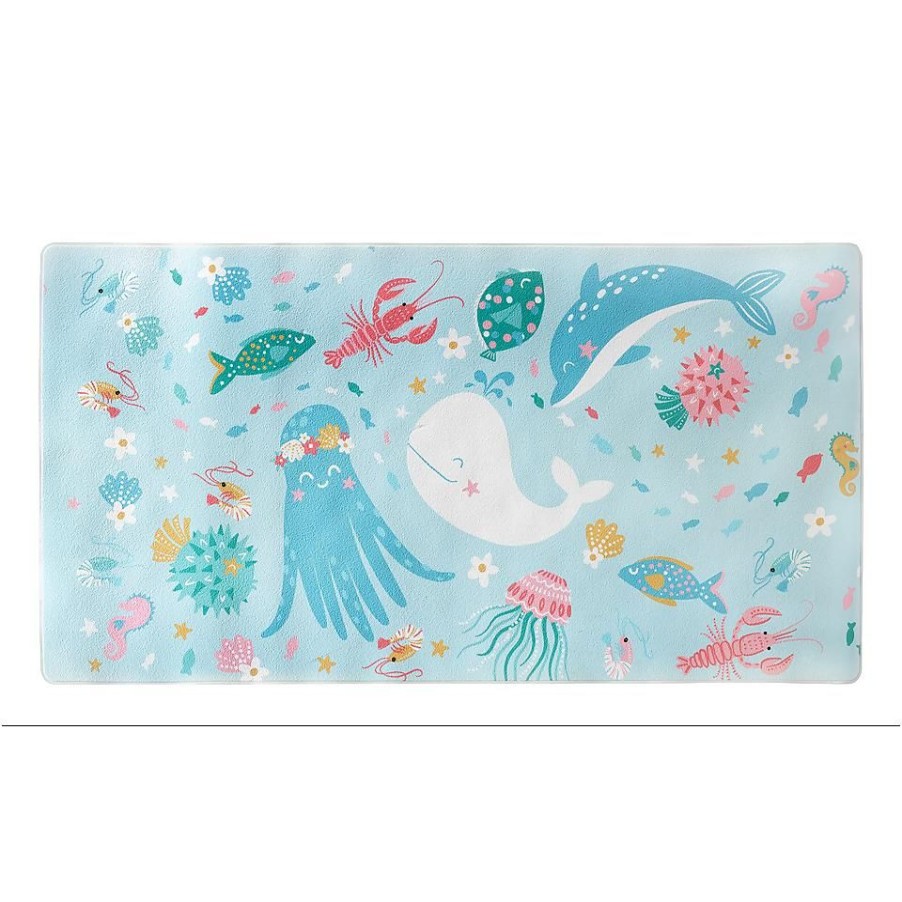 Homebase Bath Towels & Mats | Bath Safety Mat - Under The Sea