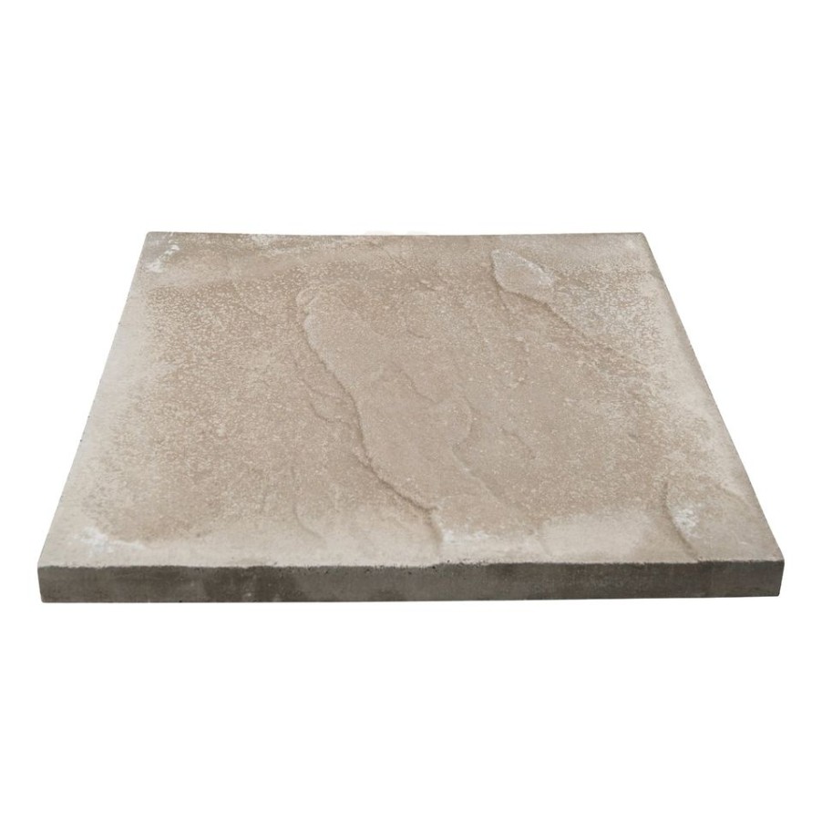 Homebase Paving Stones & Slabs | Stylish Stone Peak Paving Riven 400 X 400Mm Grey - 1 Slab