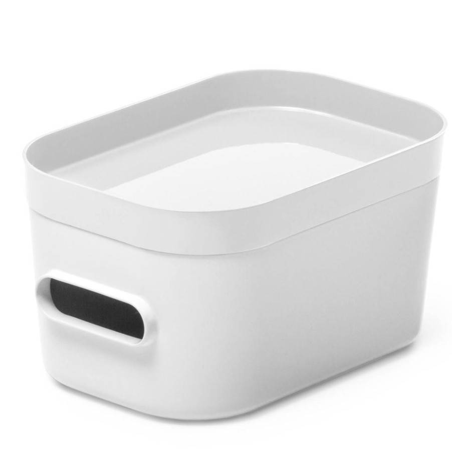 Homebase Storage Containers | Smartstore Compact Xs Lid - White